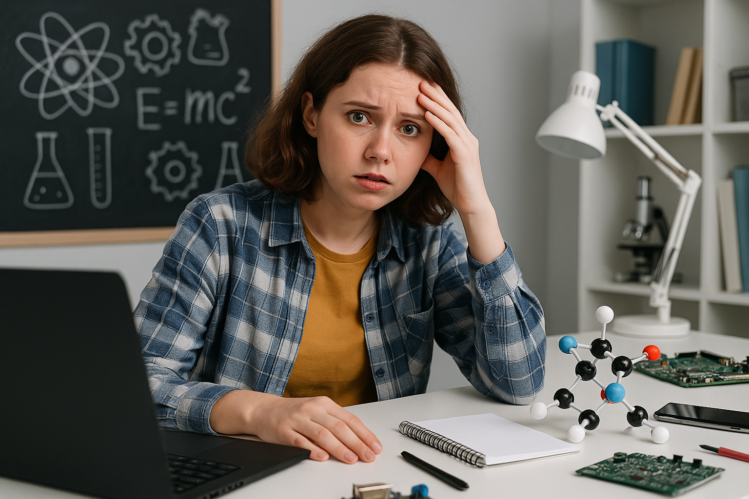 Titelbild zu „Schockierende Studie enthüllt: Warum Frauen massenhaft MINT-Berufe verlassen!“