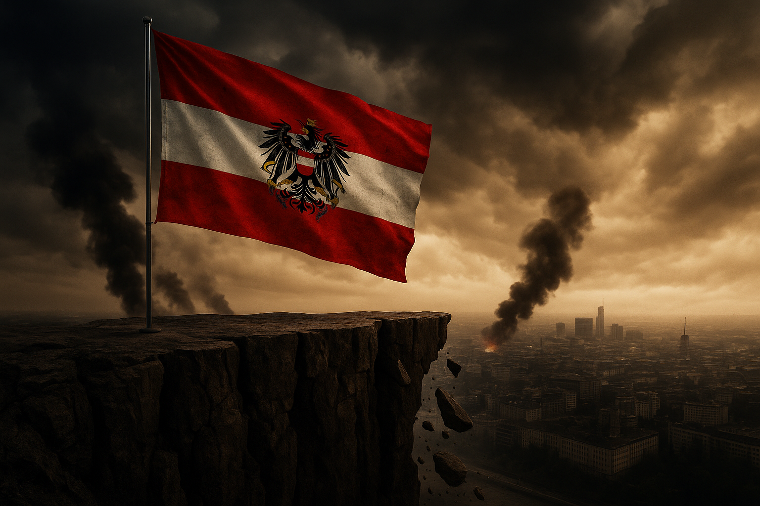 Titelbild zu „Österreichs Wirtschaft am Abgrund! Droht der totale Kollaps?“