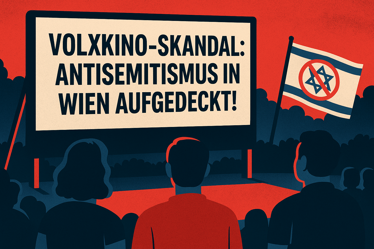 Titelbild zu „Volxkino-Skandal: Antisemitismus in Wien aufgedeckt!“
