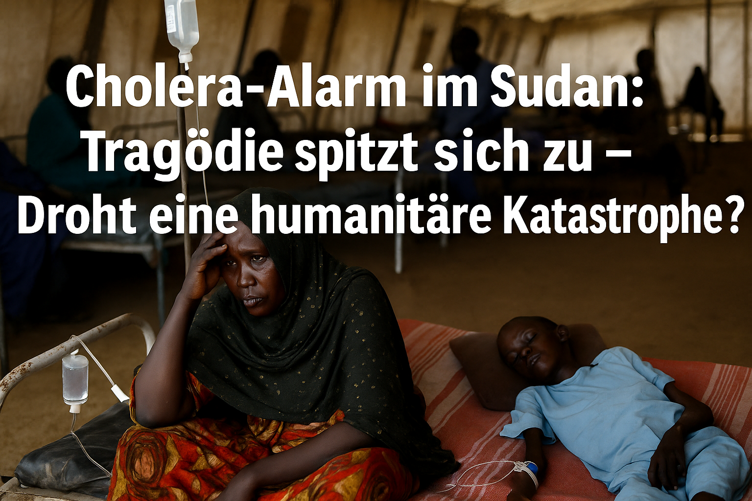 Titelbild zu „Cholera-Alarm im Sudan: Tragödie spitzt sich zu – Droht eine humanitäre Katastrophe?“